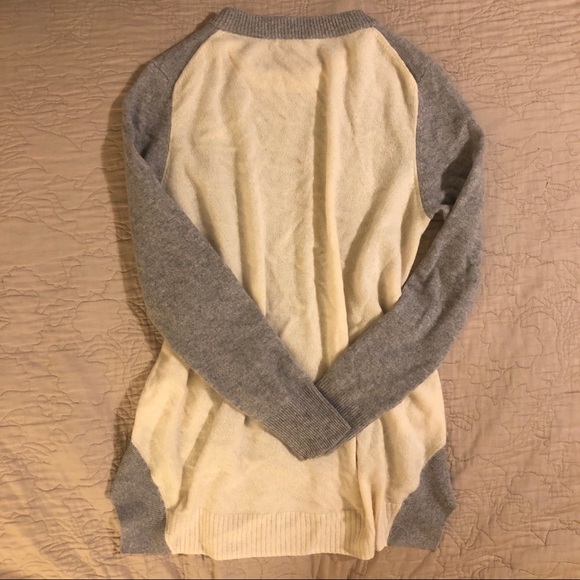 Vertical designs cashmere high low sweater - Picture 4 of 9